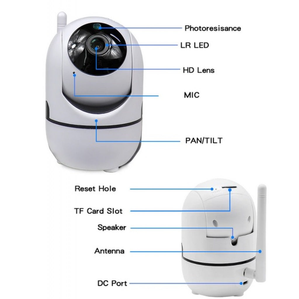 Camara Robotica Para Hogar Y Oficina